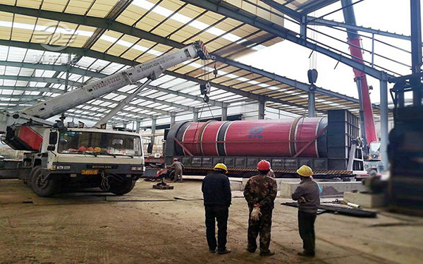 烘干機安裝現場 烘干機安裝現場