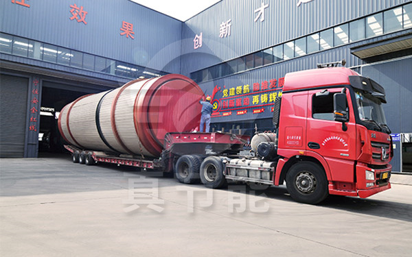 糟渣烘干設備運輸發貨 糟渣烘干設備運輸發貨